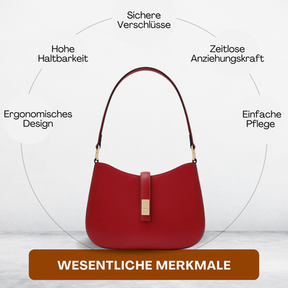 BERK | Elegante Umhängetasche aus Glattleder