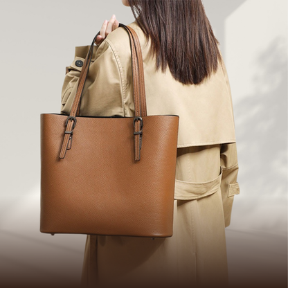 BERK | Klassische und elegante Tote Bag aus Leder