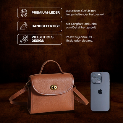 BERK | Strukturierte kompakte Mini-Crossbody-Tasche