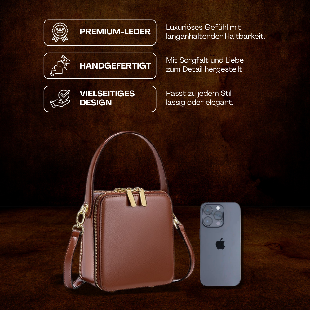 BERK | Strukturierte, minimalistische Crossbody-Tasche