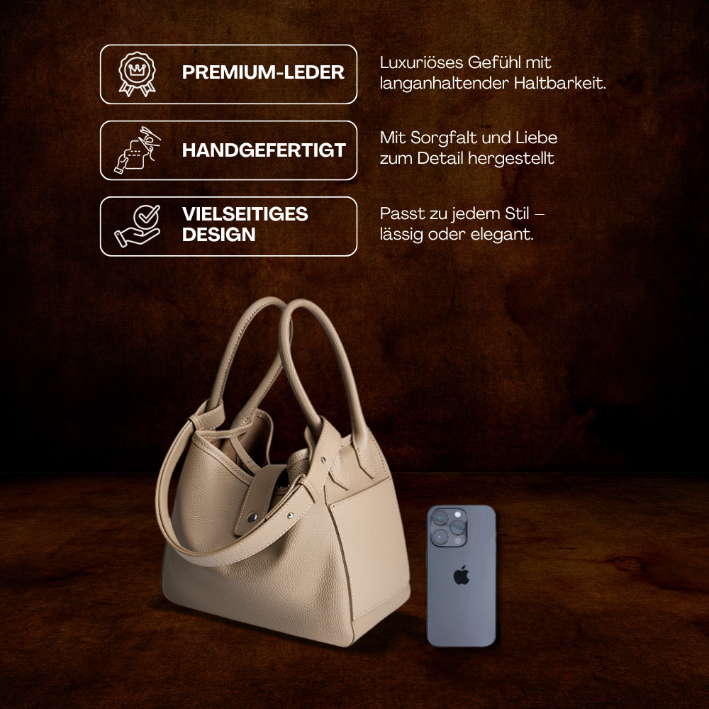 BERK | Top Design Echtleder Korb Tasche