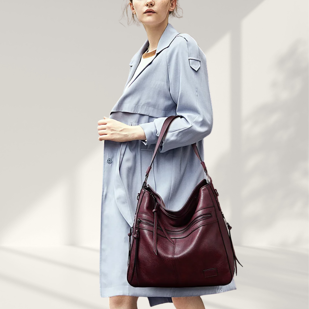 BERK | Vintage Crossbody Tasche Tote Umhängetasche