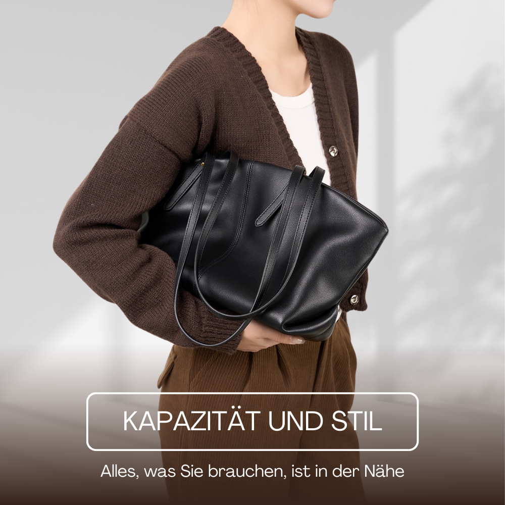 BERK | Elegante und stilvolle Leder-Umhängetasche