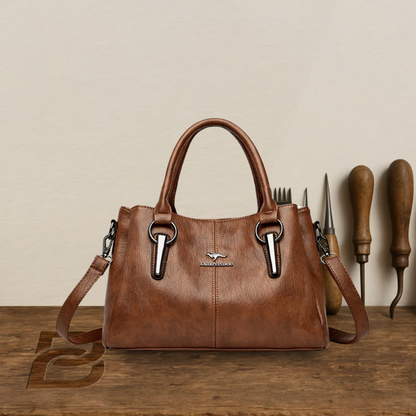 BERK | Luxuriöse Handtasche aus weichem Leder