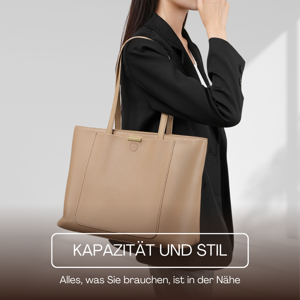 BERK | Hochwertige Leder-Tasche mit großem Fassungsvermögen