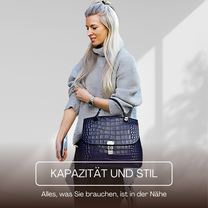 BERK |  Elegante Handtasche aus strukturiertem Leder