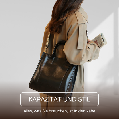 BERK | Klassische Lederhandtasche