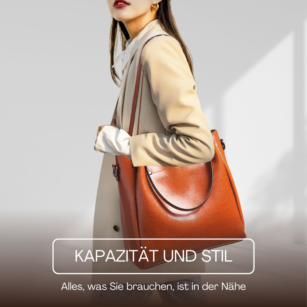 BERK | Vintage Large Capacity Leather bag