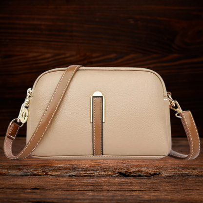 BERK | Crossbody-Tasche mit Litschi-Prägung