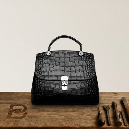 BERK |  Elegante Handtasche aus strukturiertem Leder