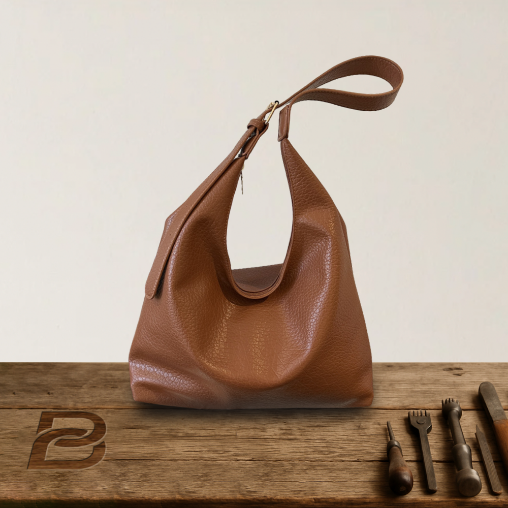 BERK | Leder-Messenger-Tasche mit großem Fassungsvermögen