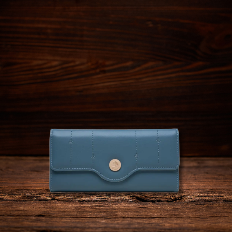 BERK | Münztasche - Elegante Brieftasche mit drei Fächern
