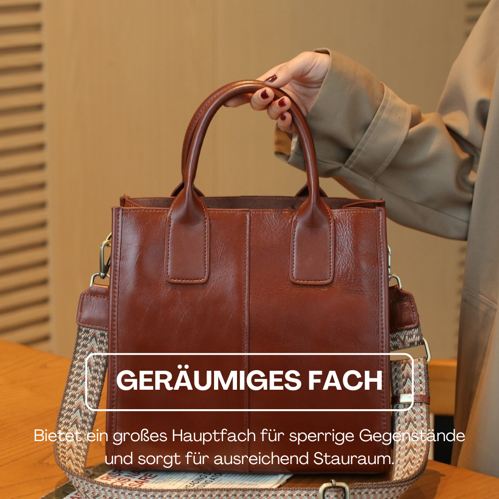 BERK | Klassische Lederhandtasche