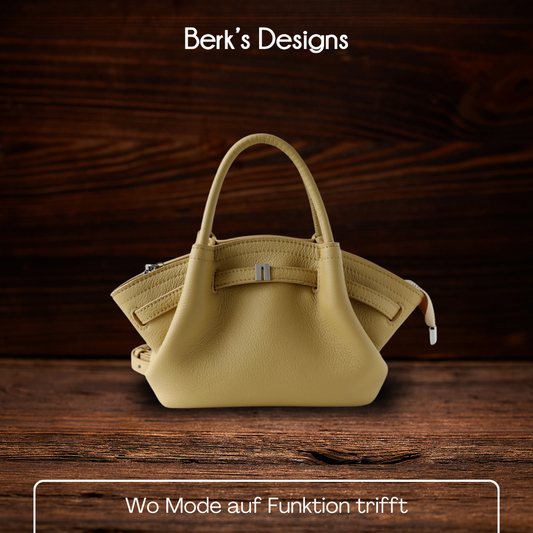 BERK | Schicke Bucket Bag aus weichem Leder