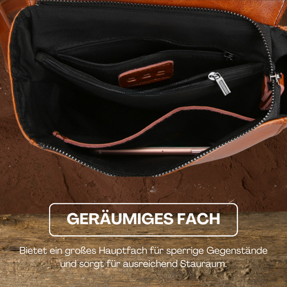 BERK | Rucksack aus echtem Leder